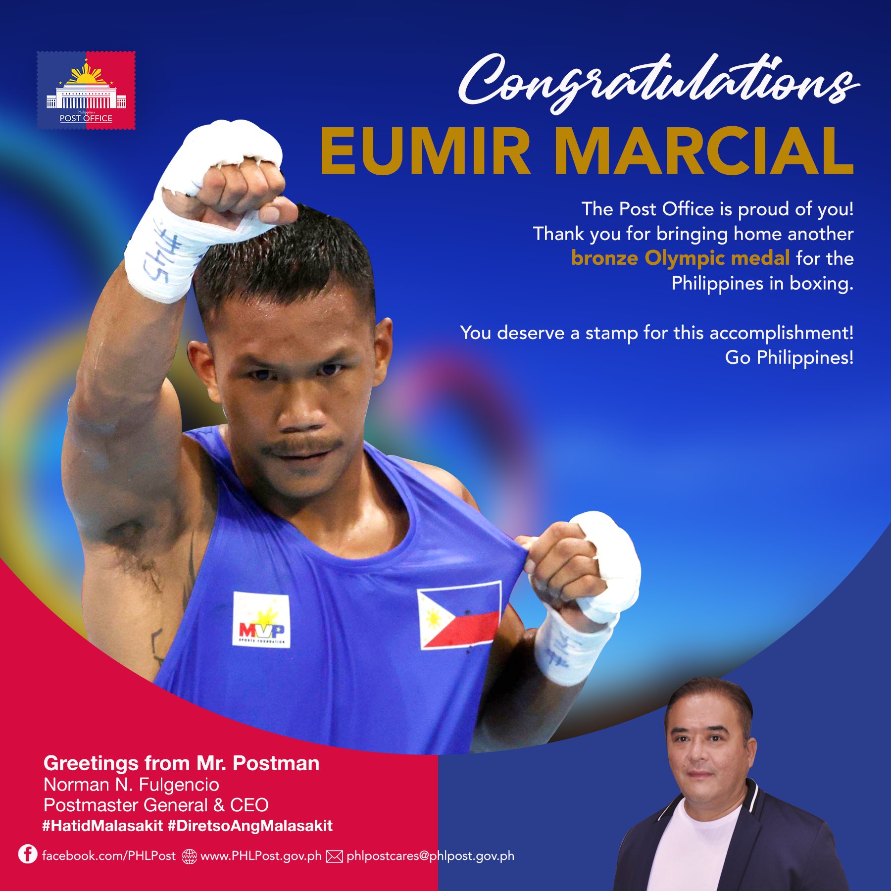 Congratulations Eumir Marcial