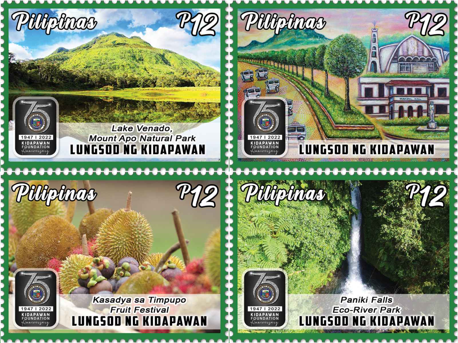 Kidapawan City 75th Anniversary Stamps launched