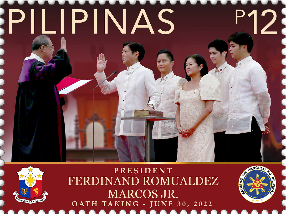 Philippine Post Office releases new stamps featuring PBBM, VP Sara