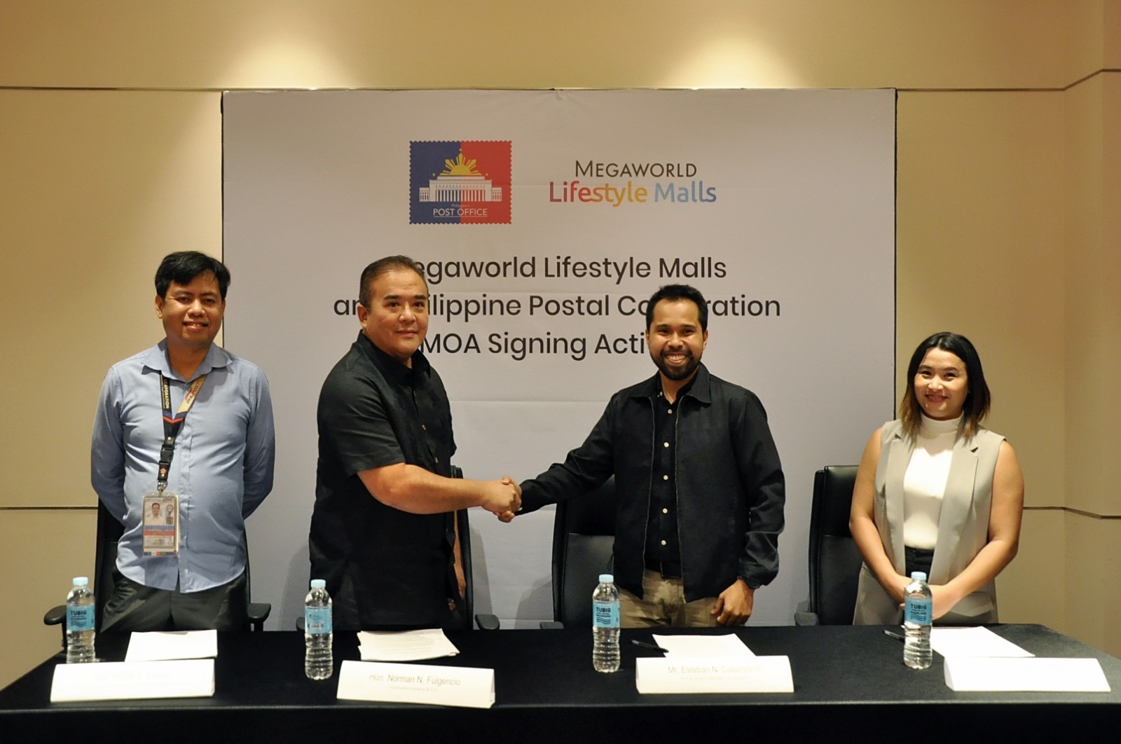 PHLPost and Megaworld Lifestyle Malls agree to set up satellite post offices nationwide