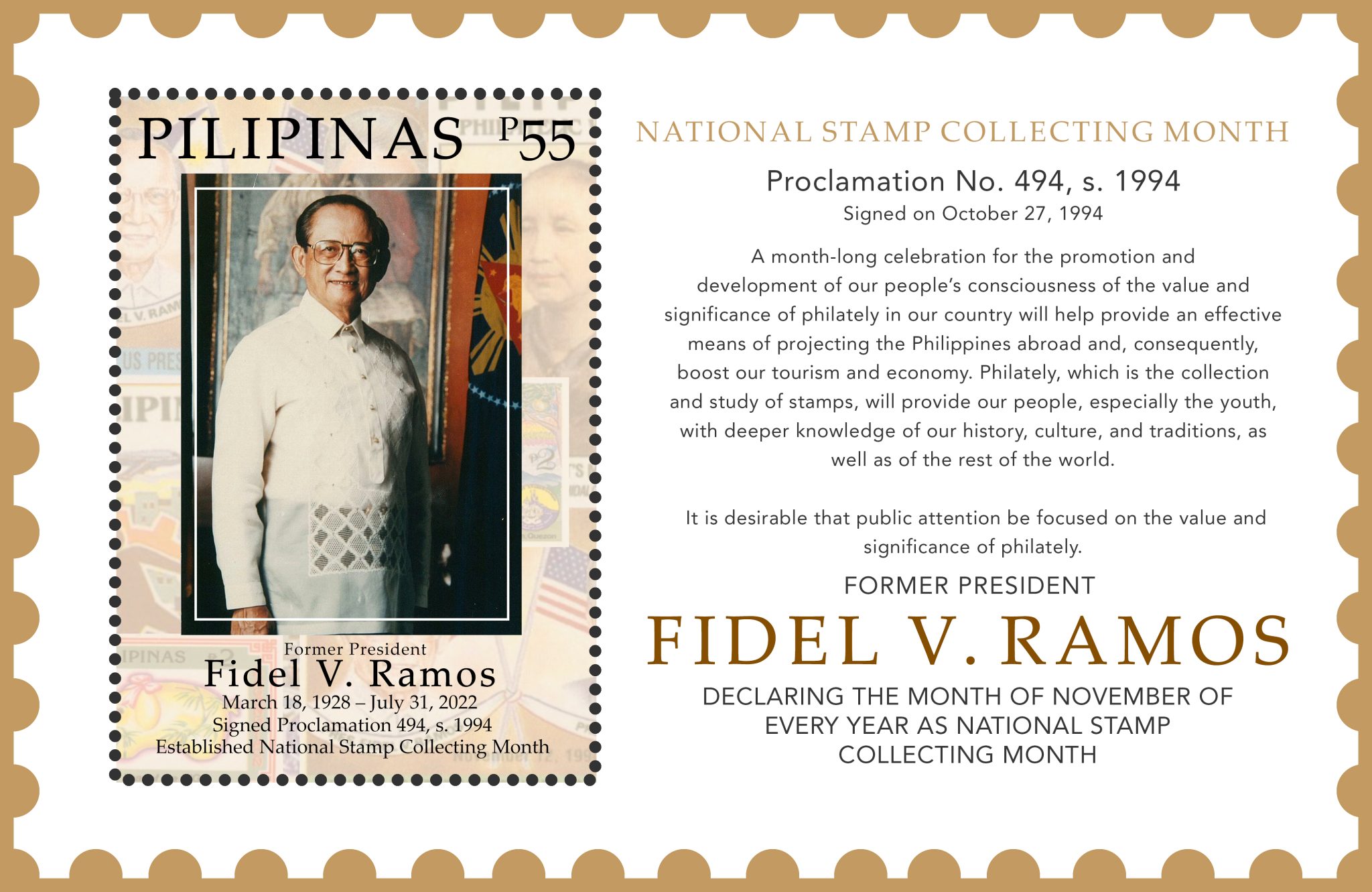 PH Post Office Launches FVR Stamps, Commemorative Exhibit | PHLPost