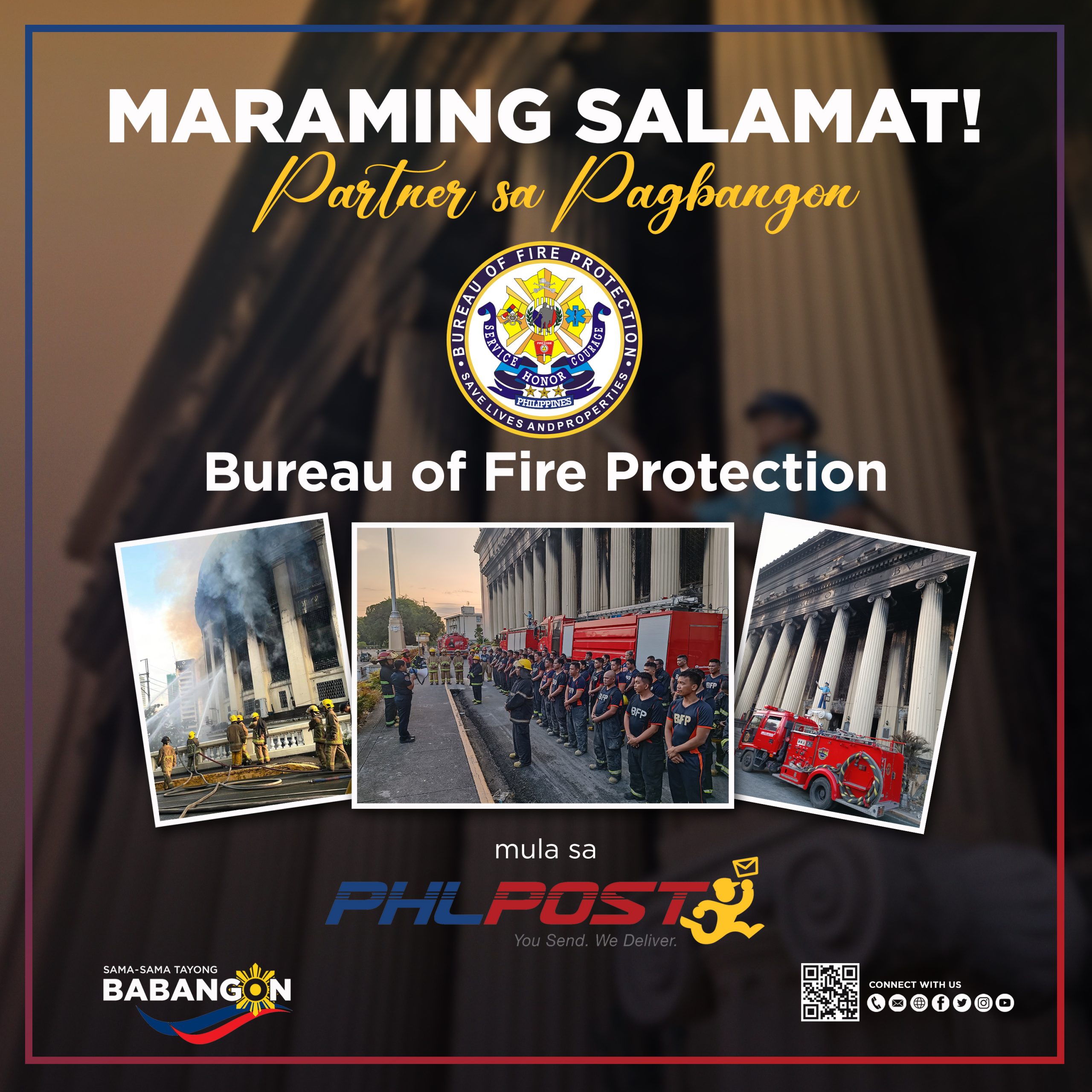 MARAMING SALAMAT Bureau of Fire Protection