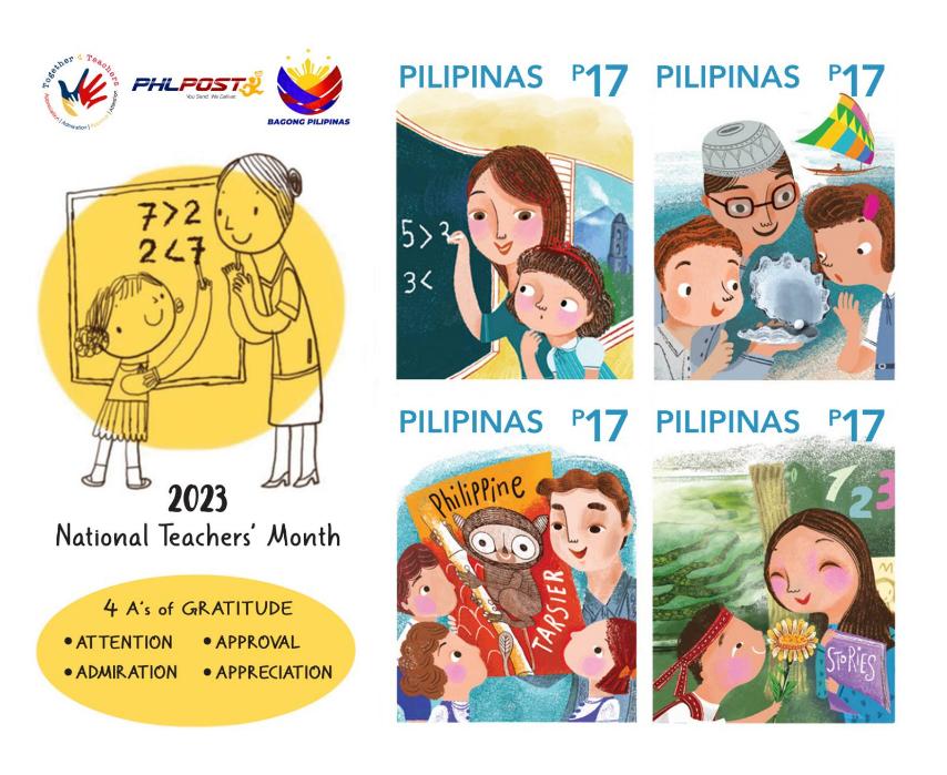 PHLPost unveil commemorative stamps to celebrate National Teacher’s Month