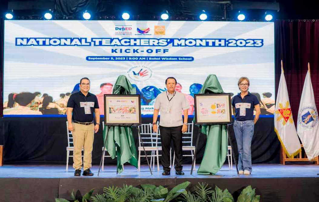 National Teachers Month Stamp Launching in Bohol