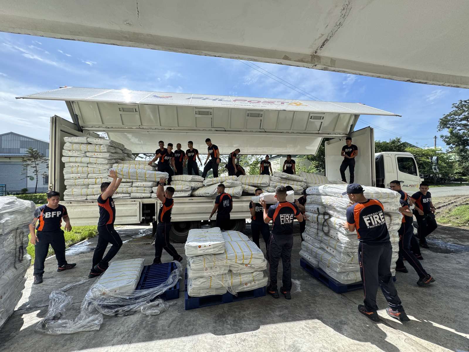 PHLPost Responds to President Marcos’ Call for Disaster Relief Support, mobilized support for OCD’s Typhoon Kristine’s Recovery Operations in Bicol