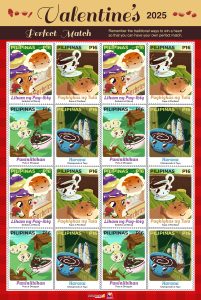 PHLPost Perfect Match Special Valentine's Stamps 2025